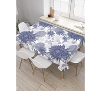 Прямоугольная скатерть JOYARTY Аромат цветов из сатена tc_20484_120x145