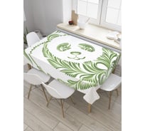 Прямоугольная скатерть JOYARTY Бамбуковая панда из сатена tc_33006_120x145