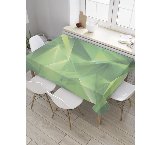 Прямоугольная скатерть JOYARTY Абстракция лепестков из сатена tc_33383_120x145 1