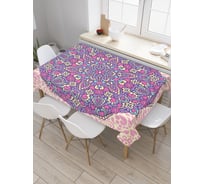 Прямоугольная скатерть JOYARTY Восточная мандала из сатена tc_36872_120x145