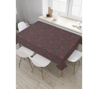 Прямоугольная скатерть JOYARTY Викторианские мотивы из сатена tc_33476_120x145