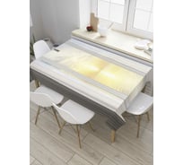 Прямоугольная скатерть JOYARTY Взгляни на закат из сатена tc_8487_120x145