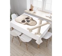 Прямоугольная скатерть JOYARTY Веселый Роджер из сатена tc_3824_120x145