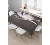 Прямоугольная скатерть JOYARTY Будда из сатена tc_9948_120x145