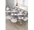 Прямоугольная скатерть JOYARTY Битое зеркало из сатена tc_29720_120x145 1