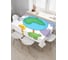 Прямоугольная скатерть JOYARTY Африканский глобус из сатена tc_37581_120x145 1