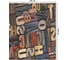Прямоугольная скатерть JOYARTY Буквенный хаос из сатена tc_31240_120x145 2