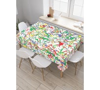 Прямоугольная скатерть JOYARTY Ветки безумия из сатена tc_29882_120x145
