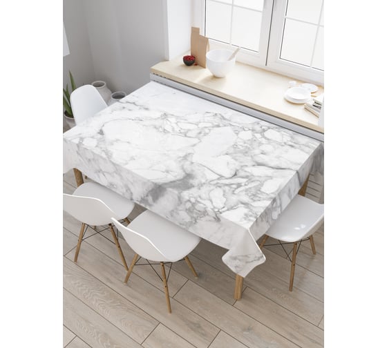 Прямоугольная скатерть JOYARTY Брызги воды из сатена tc_18911_120x145 1
