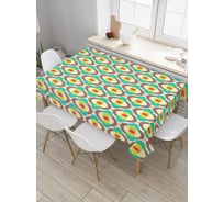 Прямоугольная скатерть JOYARTY Абстрактный глаз из сатена tc_36568_120x145