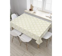 Прямоугольная скатерть JOYARTY Ажурная сетка из сатена tc_31762_120x145