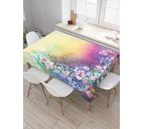 Прямоугольная скатерть JOYARTY Весна во сне из сатена tc_19543_120x145