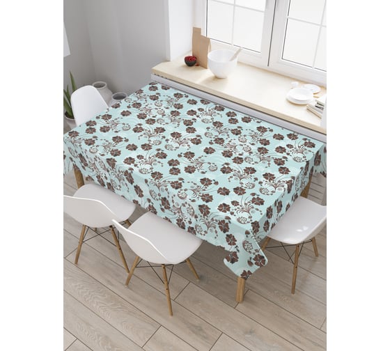 Прямоугольная скатерть JOYARTY Аромат воспоминаний из сатена tc_28186_120x145 1