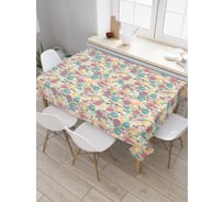 Прямоугольная скатерть JOYARTY Абстрактная растительность из сатена tc_28460_120x145