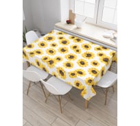 Прямоугольная скатерть JOYARTY В окружении подсолнухов из сатена tc_9851_120x145