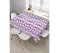 Прямоугольная скатерть JOYARTY Абстракция кругов из сатена tc_31195_120x145