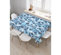 Прямоугольная скатерть JOYARTY Ароматы холода из сатена tc_29026_120x145