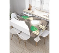 Прямоугольная скатерть JOYARTY Беззаботный из сатена tc_37863_120x145