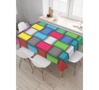 Прямоугольная скатерть JOYARTY Атласный переплет из сатена tc_29810_120x145