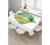 Прямоугольная скатерть JOYARTY Акварельный артишок из сатена tc_38897_120x145