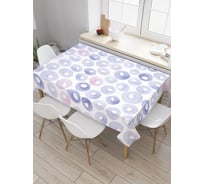 Прямоугольная скатерть JOYARTY Акварельные пузыри из сатена tc_32259_120x145