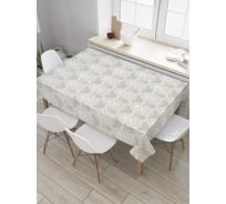 Прямоугольная скатерть JOYARTY Ажуры Дамаска из сатена tc_35254_120x145
