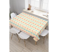 Прямоугольная скатерть JOYARTY Вертикальные стрелы из сатена tc_29665_120x145