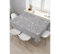 Прямоугольная скатерть JOYARTY Блестящий шум из сатена tc_24101_120x145