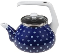 Эмалированный чайник PERFECTO LINEA Горошек 2.2 л 52-600922