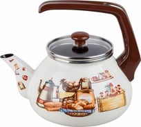 Эмалированный стальной чайник PERFECTO LINEA Традиции 2.2 л 52-951922