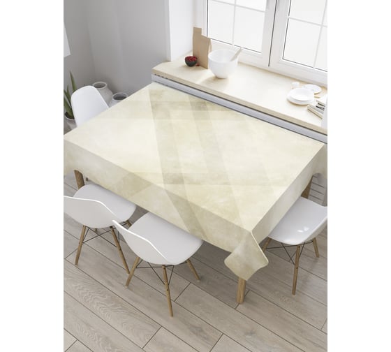 Прямоугольная скатерть JoyArty Линейные блики из сатена tc_33538_120x145 1