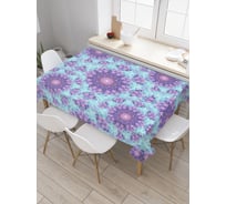 Прямоугольная скатерть JoyArty Мандала Аджна из сатена tc_36874_120x145