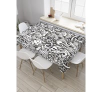 Прямоугольная скатерть JoyArty Любовная абстракция из сатена tc_31991_120x145