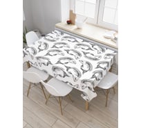 Прямоугольная скатерть JoyArty Неординарные звери из сатена tc_19900_120x145