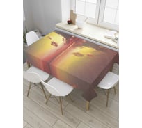 Прямоугольная скатерть JoyArty Небо удивляет из сатена tc_8917_120x145