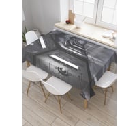 Прямоугольная скатерть JoyArty Металлический тоннель из сатена tc_22107_120x145