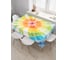 Прямоугольная скатерть JoyArty Круглая радуга из сатена tc_20336_120x145 1