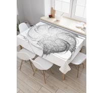 Прямоугольная скатерть JoyArty Магический знак из сатена tc_20002_120x145