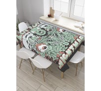 Прямоугольная скатерть JoyArty Ночные ужасы из сатена tc_36399_120x145