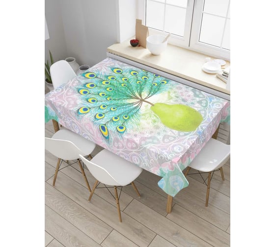 Прямоугольная скатерть JoyArty Оригинальный фрукт из сатена tc_7472_120x145 1
