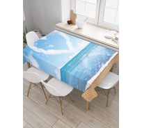Прямоугольная скатерть JoyArty Облако любви из сатена tc_7277_120x145