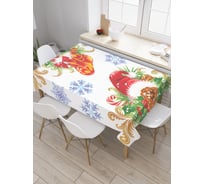 Прямоугольная скатерть JoyArty Новогоднее настроение из сатена tc_20024_120x145