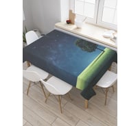 Прямоугольная скатерть JoyArty Лунное освещение из сатена tc_38829_120x145