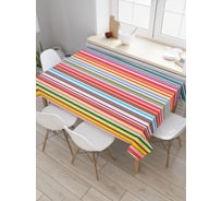 Прямоугольная скатерть JoyArty Красочный дух из сатена tc_32130_120x145