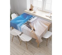 Прямоугольная скатерть JoyArty Остаток корабля из сатена tc_20542_120x145