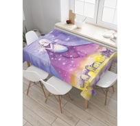 Прямоугольная скатерть JoyArty Ночь накрывает город из сатена tc_19077_120x145