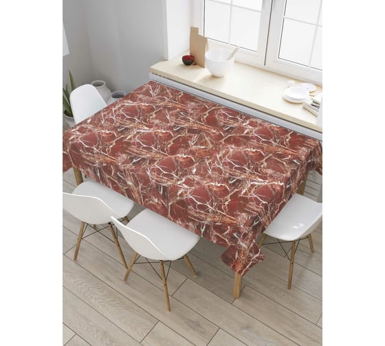 Прямоугольная скатерть JoyArty Неизвестные творения из сатена tc_6824_120x145 1