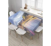 Прямоугольная скатерть JoyArty Лион Франция из сатена tc_32977_120x145