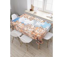 Прямоугольная скатерть JoyArty Небесное отверстие из сатена tc_19757_120x145