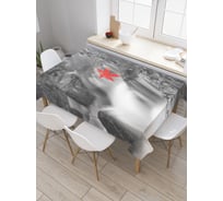 Прямоугольная скатерть JoyArty Остановка водопада из сатена tc_3437_120x145